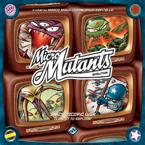 Micro Mutants Evolution Board Game - USED - By Seller No: 20 GOB Retail