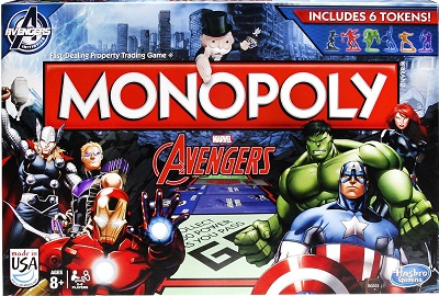Monopoly: Avengers Board Game