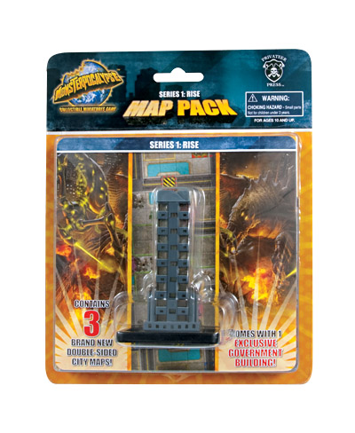 Monsterpocalypse: Series 1: Rise: Map Pack