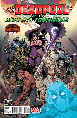 Mrs Deadpool and the Howling Commandos no. 4 (2015 Series)
