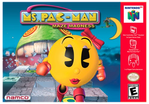 Ms Pac-Man : Maze Madness - N64