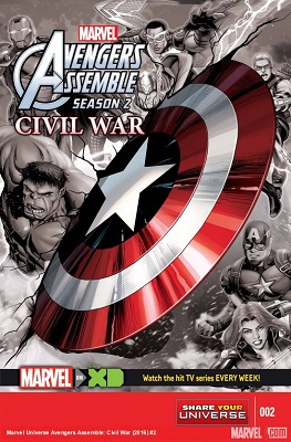 Marvel Universe: Avengers Assemble: Civil War no. 2 (2016 Series)