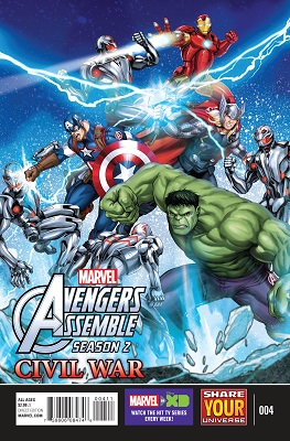 Marvel Universe: Avengers Assemble: Civil War no. 4 (2016 Series)
