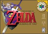 The Legend of Zelda: Ocarina of Time - Gold - N64