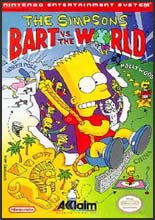 The Simpsons Bart vs the World - NES