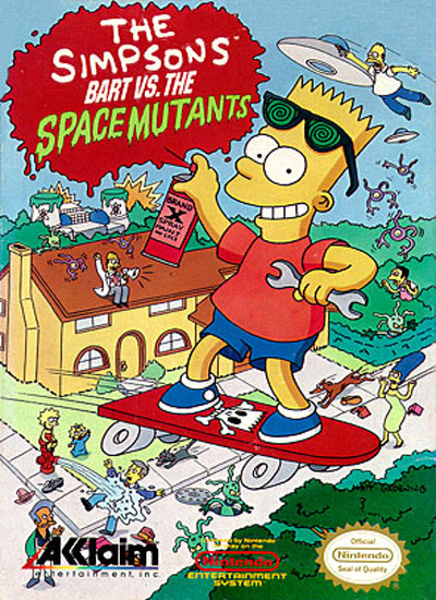 The Simpsons Bart VS. the Space Mutants - NES