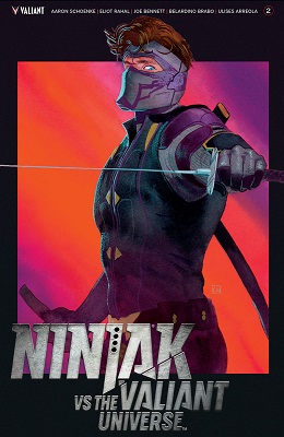 Ninjak vs the Valiant Universe no. 2 (2 of 4) (2018 Series)