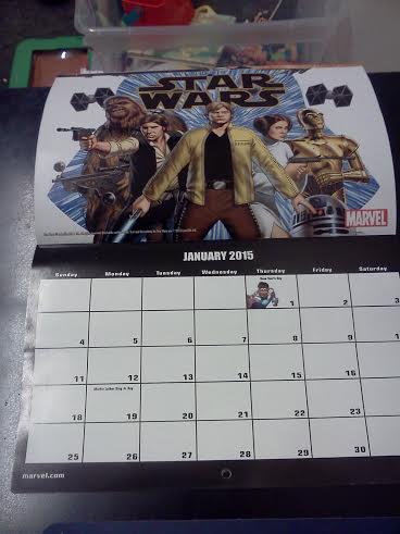 Marvel 2015 Calendar