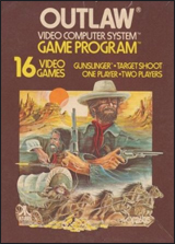 Outlaw - Atari 2600