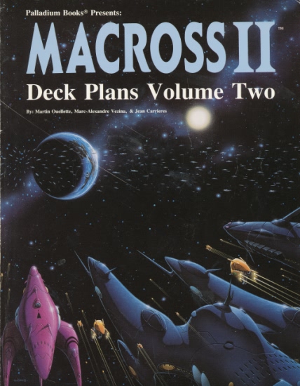Macross II RPG: Deck Plans Volume Two - Used