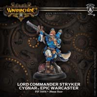 Warmachine: Cygnar: Lord Commander Stryker - Used