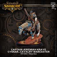Warmachine: Cygnar: Captain Jeremiah Kraye - Used
