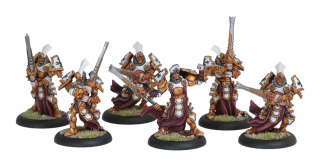 Warmachine: Protectorate of Menoth: Knights Exemplar (DR)