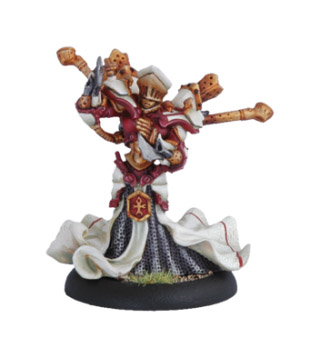 Warmachine: Protectorate of Menoth: Feora, Priestess of The Flame: 32021 - Used