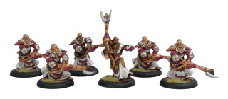 Warmachine: Protectorate of Menoth: Flameguard Cleansers - Used