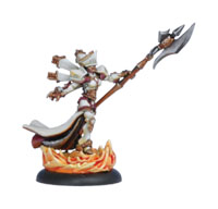 Warmachine: Protectorate of Menoth: Feora, Protector of the Flame - Used