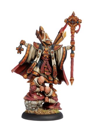 Warmachine: Protectorate of Menoth: Hierarch Severius Epic Warcaster: 32049 - Used