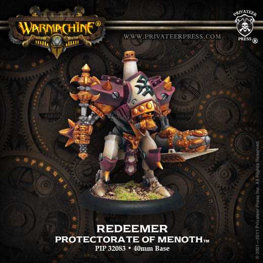 Warmachine: Protectorate of Menoth: Redeemer Light Warjack: Plastic: 32083