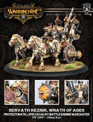 Warmachine: Protectorate of Menoth: Servath Reznik, Wrath of Ages: 32099