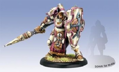 Warmachine: Protectorate of Menoth: Anson Durst Paladin Warcaster 32103