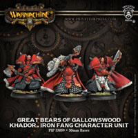 Warmachine: Khador: Great Bears of Gallowswood - Used
