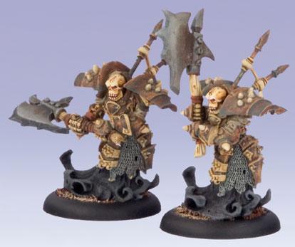 Warmachine: Cryx Bane Thrall Troopers (2) - Used