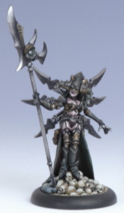 Warmachine: Cryx: Wraith Witch Deneghra Epic Warcaster: 34037 - used