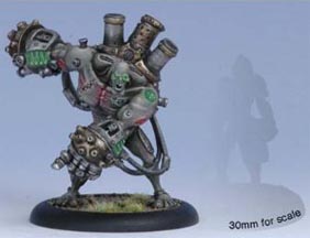 Warmachine: Cryx: Brute Thrall Mechanithrall Weapon Attachment: 34051 - used