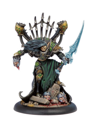 Warmachine: Cryx: Goreshade The Cursed Epic Warcaster: 34054 - Used