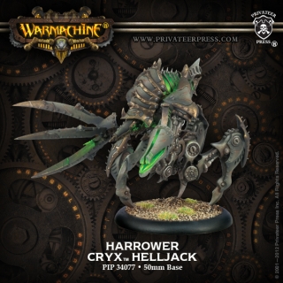 Warmachine: Cryx: Harrower Helljack Plastic Miniatures Kit: 34077 - Used