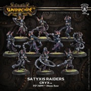 Warmachine: Cryx: Satyxis Raiders Unit Box Set: 34099 - Used