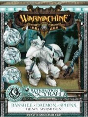 Warmachine: Retribution of Scyrah: Banshee Daemon Sphinx: Heavy Myrmidon Plastic: 35034