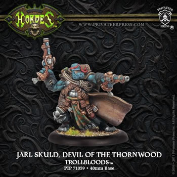 Hordes: Trollbloods: Jarl Skuld, Devil of the Thornwood Warlock: 71059