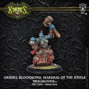 Hordes: Trollbloods: Grissel Bloodsong, Marshal of the Kriels: 71060