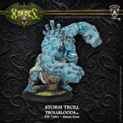 Hordes: Trollbloods: Storm Troll Light Warbeast Plastic: 71061