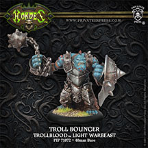 Hordes: Trollbloods: Troll Bouncer Light Warbeast (Plastic): 71072 - Used