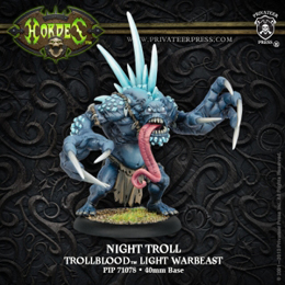 Hordes: Trollbloods: Night Troll Light Warbeast: 71078 - Used