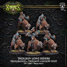 Hordes: Trollbloods: Trollkin Long Riders Calvary Unit (5): 71080