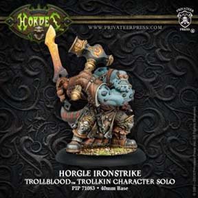 Hordes: Trollbloods: Horgle Ironstrike - Solo: 71083