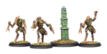 Hordes: Circle Orboros: Sentry Stones and Mannikins: 72029