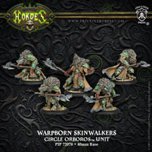 Hordes: Circle Orboros: Warpborn Skinwalkers Unit: 72070 - Used