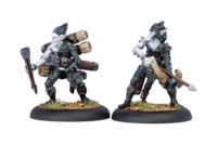 Hordes: Legion of Everblight: Blighted Nyss Archer Officer and Ammo Porter: 73030