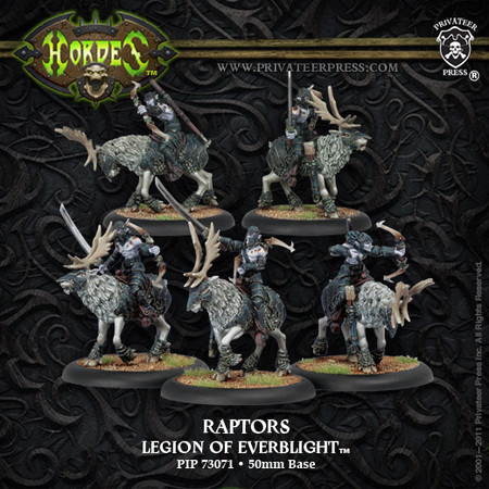 Hordes: Legion of Everblight: Raptors Cavalry Unit: 73071
