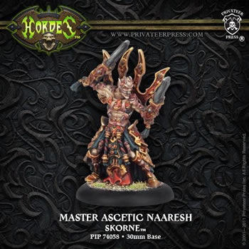 Hordes: Skorne: Master Ascetic Naaresh Warlock: 74058