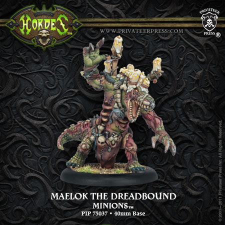 Hordes: Minions: Maelok the Dreadbound Warlock: 75037