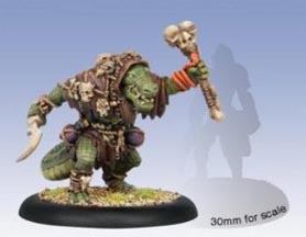 Hordes: Minions: Gatorman Witch Doctor Solo: 75040 - Used