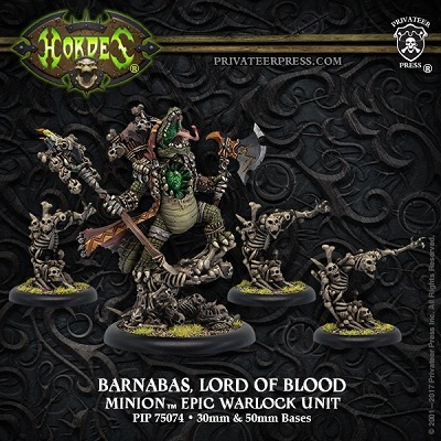 Hordes: Minions: Barnabas Lord of Blood 75074