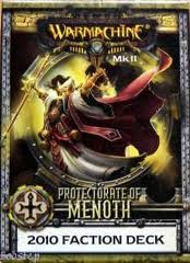 Warmachine: MK II: Protectorate of Menoth: 2010 Faction Deck