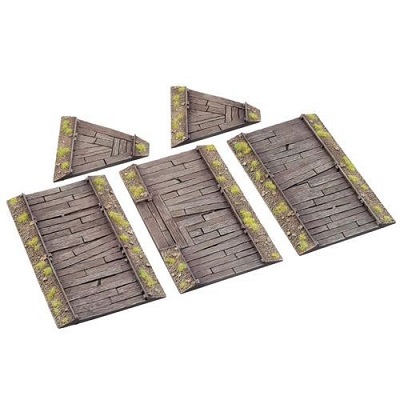 Warmachine: Battlefield Accessory: Forward Trenches 91090