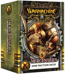 Warmachine: Mercenaries: 2016 Faction Deck (MK III)
